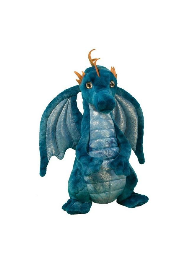 Douglas Zander Blue Dragon Plush Stuffed Animal - Image 2