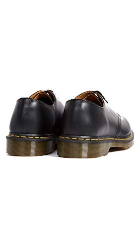 Dr Martens Dr. Martens, 1461 3-Eye Leather Oxford Shoe for Men and Women, Black Smooth, 13 US Women/12 US Men - Image 4