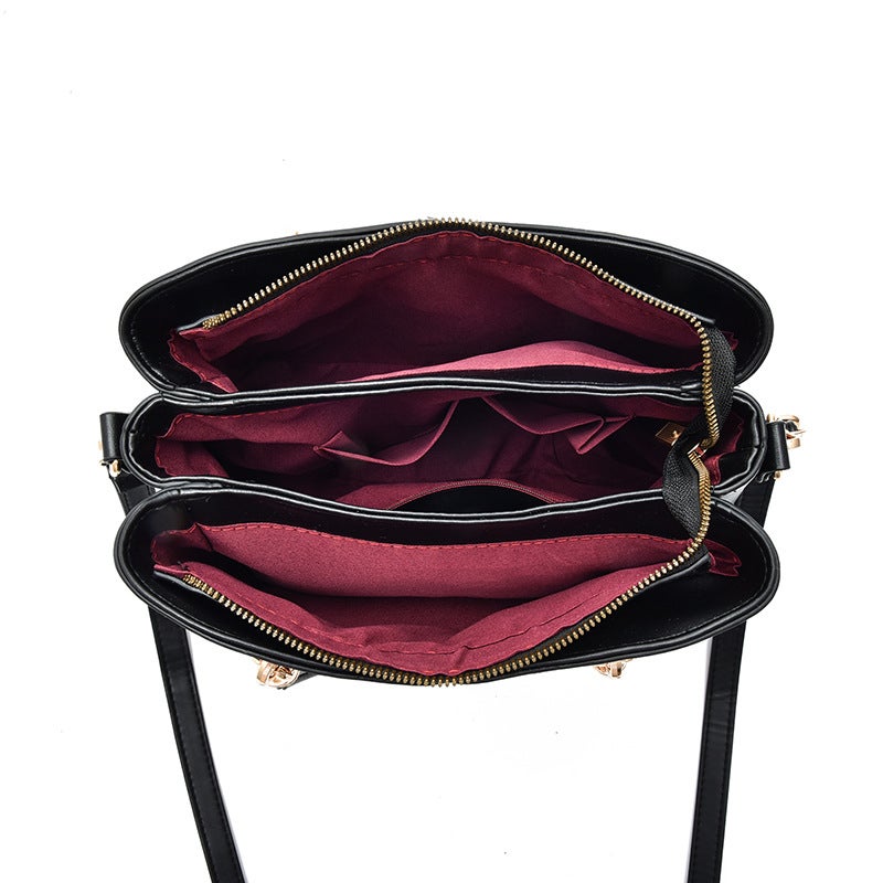 Large Bag Women'S 2022 New Fashion All-Match Color Matching Women'S Crossbody Shoulder Bag Portable Large Capacity Women'S Bag - Image 5