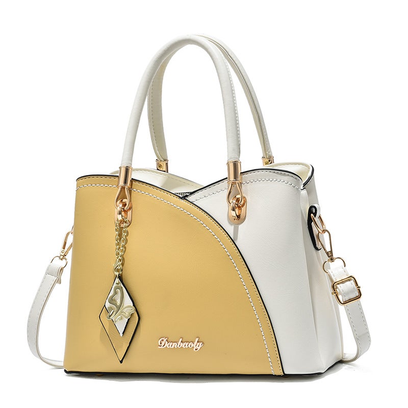 Large Bag Women'S 2022 New Fashion All-Match Color Matching Women'S Crossbody Shoulder Bag Portable Large Capacity Women'S Bag - Image 1