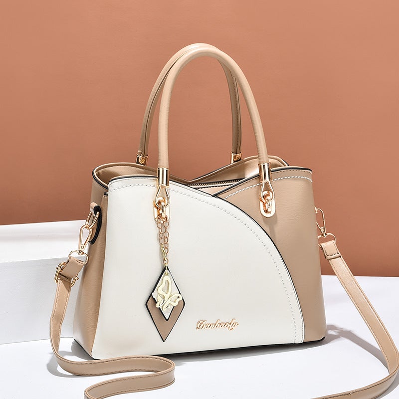 Large Bag Women'S 2022 New Fashion All-Match Color Matching Women'S Crossbody Shoulder Bag Portable Large Capacity Women'S Bag - Image 3