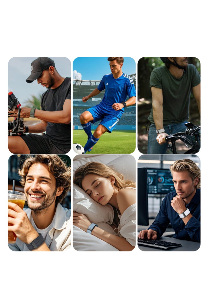 WHOOP 4.0 Fitness & Workout Watch Band, Nylon Watch Strap, Fitness & Activity Tracker, Stylish and Adjustable Wristband, Easy to Use Replacement Band Perfect for Every Occasion - Image 5