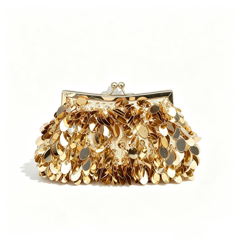 Sequin Clutch Evening Bag - Image 2