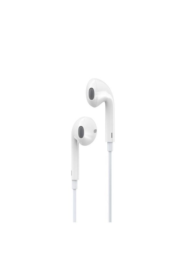 LANEX - LANEX LE06 LIGHTNING HD SOUND EARPHONE (ORIGINAL CHIP) - WHITE - Image 1