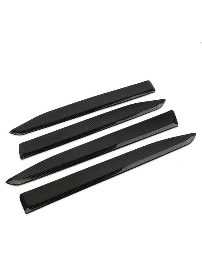 crosselec ملحقات غطاء شريط تزيين لوحة باب السيارة الداخلية من ألياف الكربون من كروسليك لهوندا بايلوت 2023-2024 - Image 3