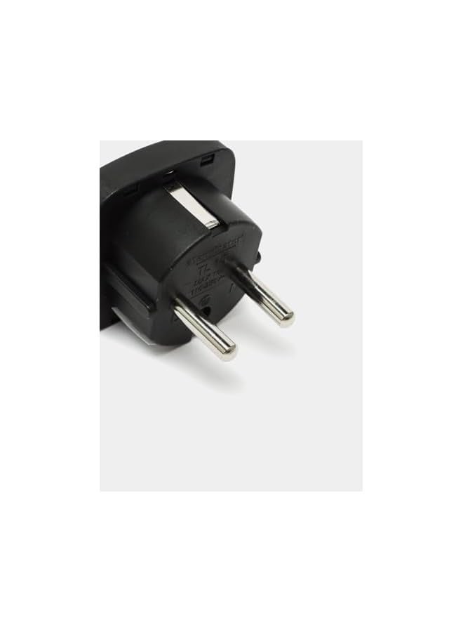 erorex Multi-Travel Adapter with Safety Shutters & Power Indicator (EU Plug to Universal Socket) - Image 3