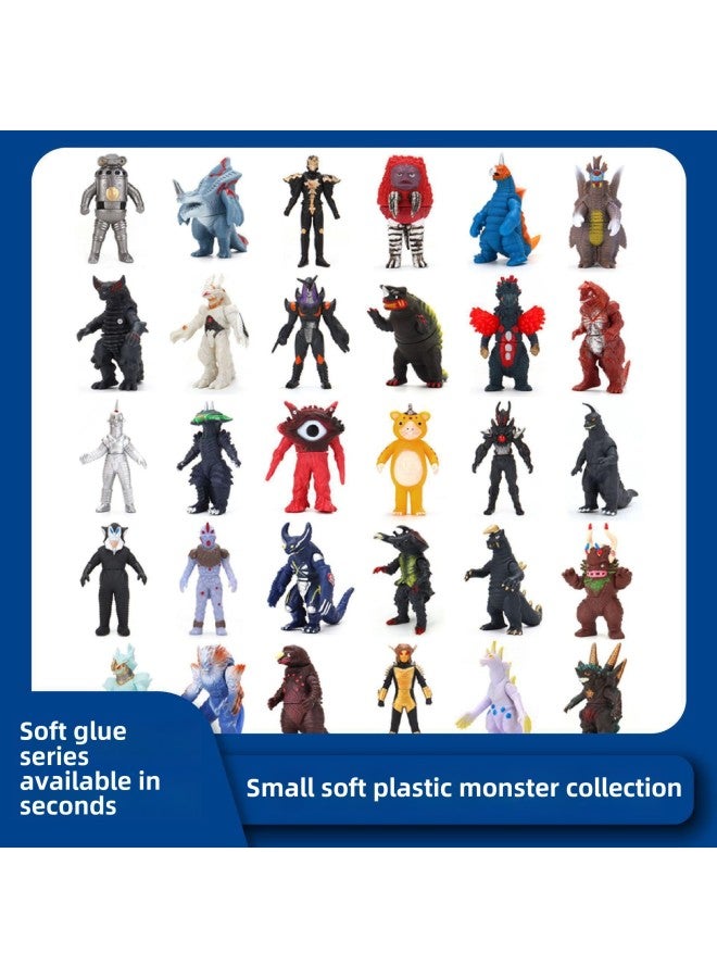 Small Monster Soft Rubber Beria Maga Big Snake Gundun Jagul Gong Local Push Toys Wholesale-Color:33.jatton - Image 2