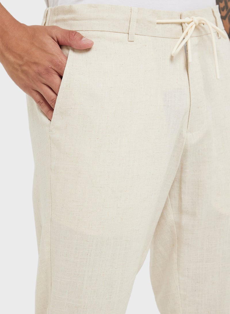 Robert Wood Linen Trousers - Image 4