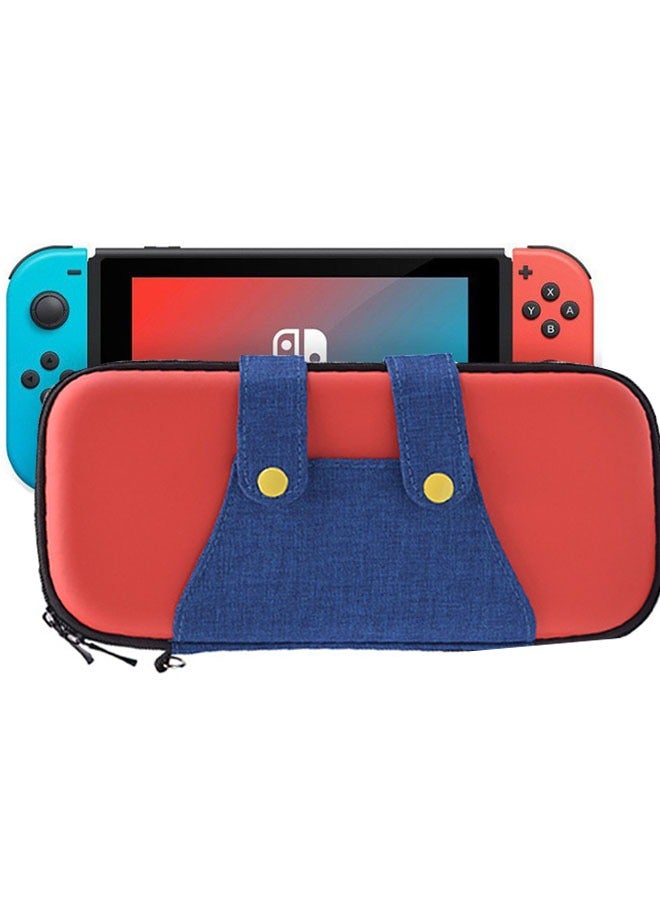 Zipper on Locking Protection Storage Bag for Nintendo Switch, Soft Inner Pocket Hard Shell Protective Portable Switch Carry Case with 10 Game Card Slots, Portable Travel Carry Cover for Switch  - Image 1