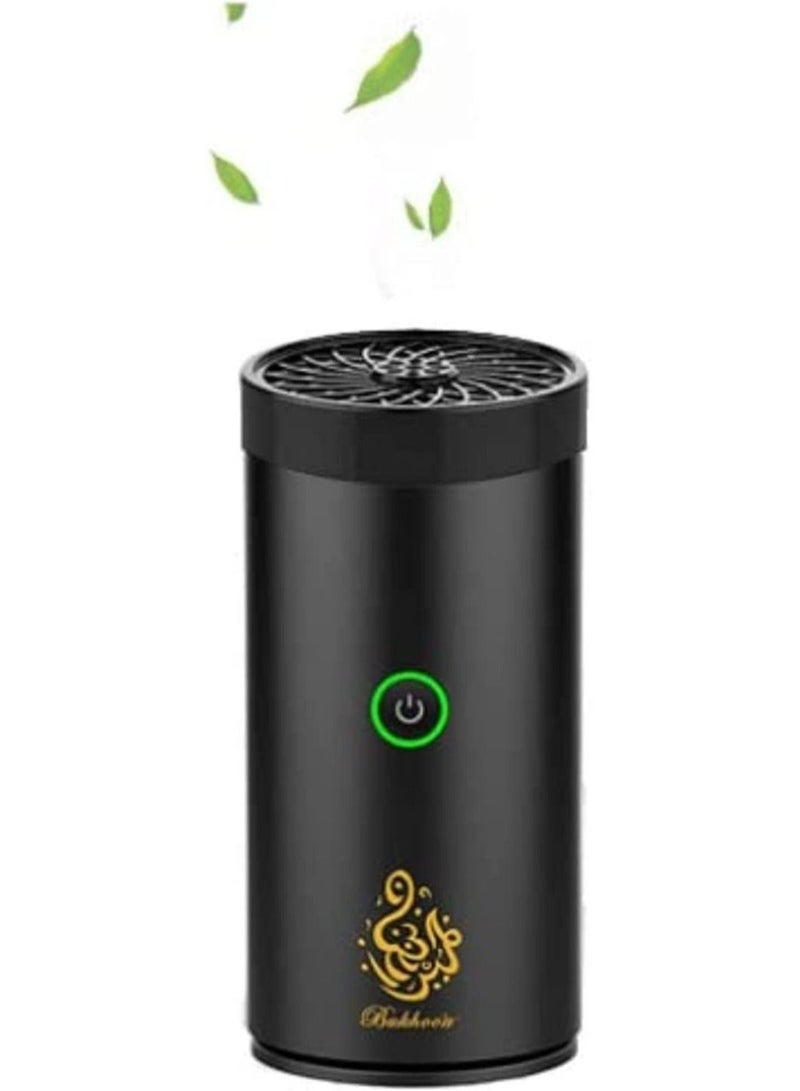 Raxoom Gift Lounge Portable Electric Bakhoor Incense Burner Rechargeable USB Aroma Diffuser for Office Car Home and Travel - Image 1