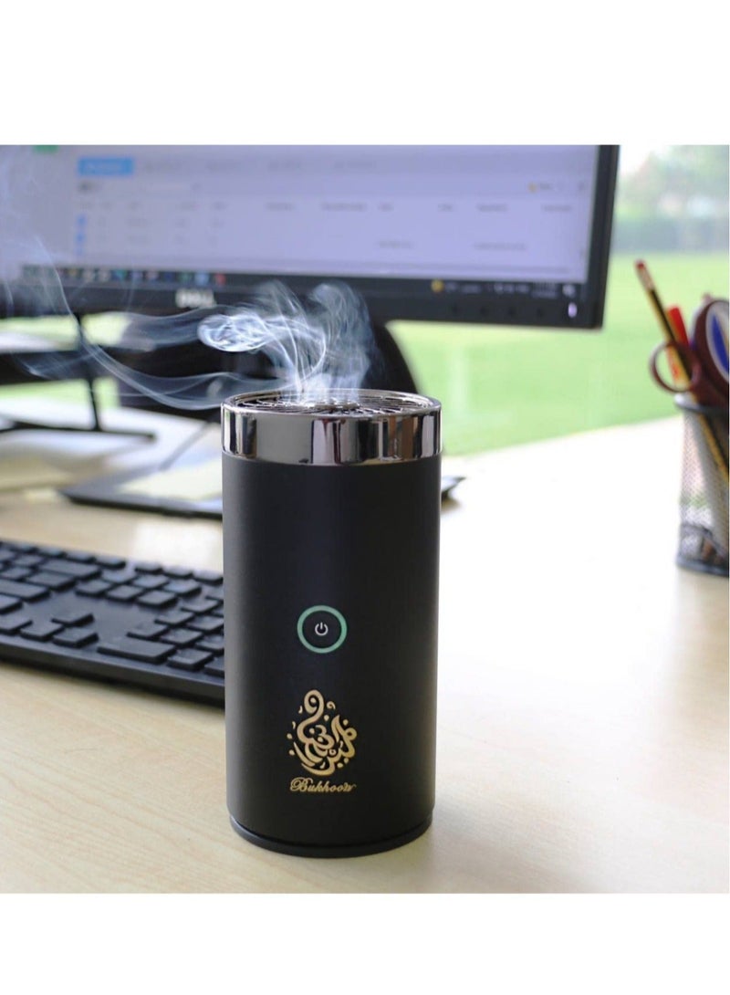 Raxoom Gift Lounge Portable Electric Bakhoor Incense Burner Rechargeable USB Aroma Diffuser for Office Car Home and Travel - Image 4