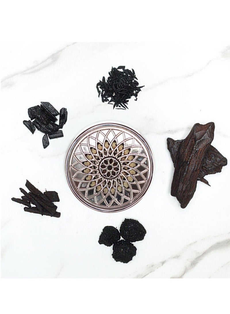 Raxoom Gift Lounge Portable Electric Bakhoor Incense Burner Rechargeable USB Aroma Diffuser for Office Car Home and Travel - Image 2