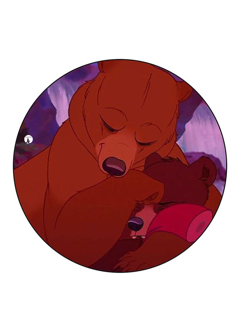 RKN Disney Printed Mouse Pad  Round  Multicolour