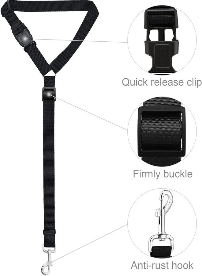 BLURISM Dog Seat Belt Pet Safety Belt, Created with Human Seatbelt Material. All-Metal Hardware with Adjustable Length Strap. Exceeds Dog Safety Standards. Keep Your Dog Secure in Car - Image 3