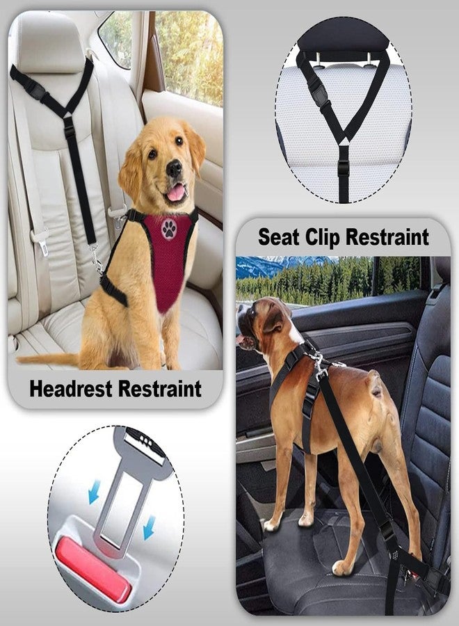 BLURISM Dog Seat Belt Pet Safety Belt, Created with Human Seatbelt Material. All-Metal Hardware with Adjustable Length Strap. Exceeds Dog Safety Standards. Keep Your Dog Secure in Car - Image 4