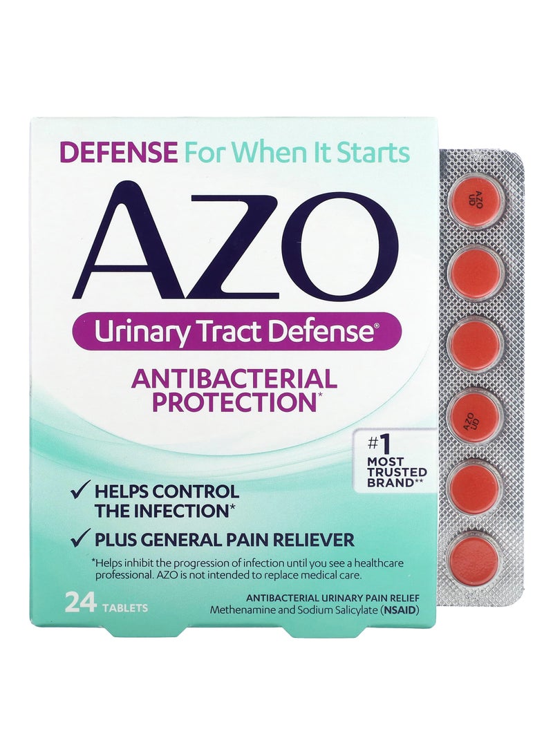 Urinary Tract Defense, Antibacterial Protection, 24 Tablets