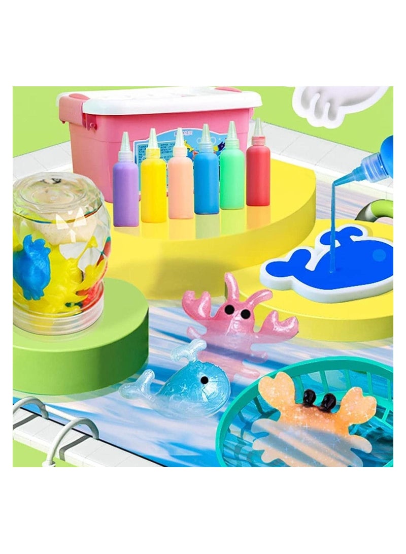 Magic Water ELF Toy, DIY Sea Life Creature Toys Mold for Kids - Image 3