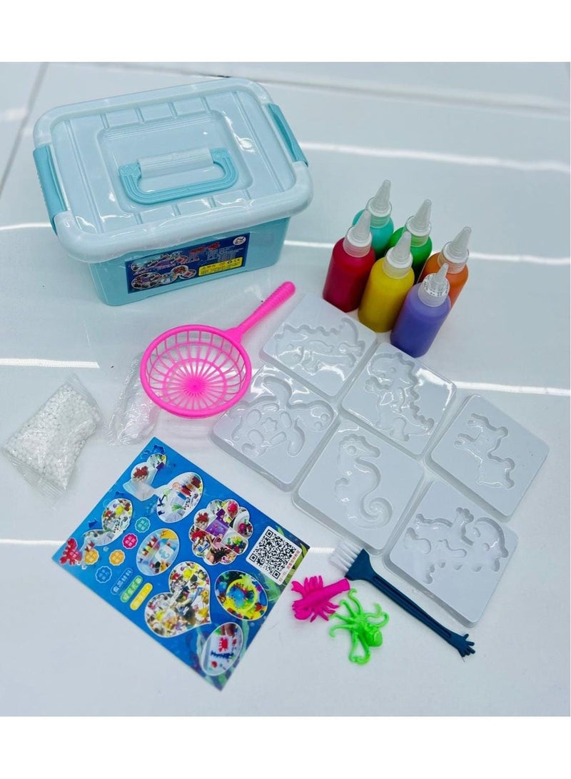 Magic Water ELF Toy, DIY Sea Life Creature Toys Mold for Kids - Image 1