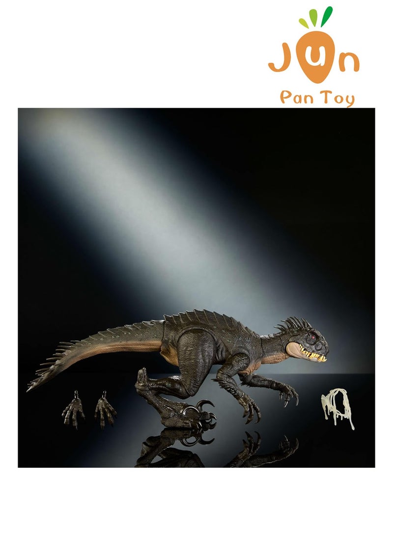 JURASSIC WORLD Original Mattel Jurassic World Hammond Collection Scorpios Rex Dinosaur Action Figure True FX Articulated Toy Collectible Model Gift For Kids Dinosaur Fan Boy Girl - Image 3