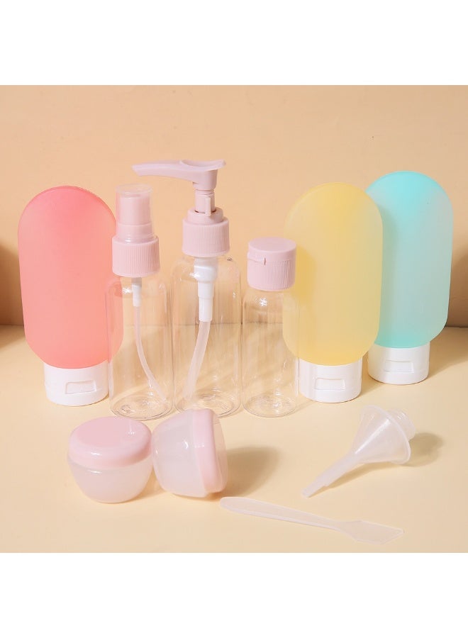 Travel Bottles for Toiletries 11 PCS, Plastic Travel Size Refillable Containers for Liquid Shampoo, Lotion, Cream, Dispenser Accessories Kit, Leak Proof  - Image 2
