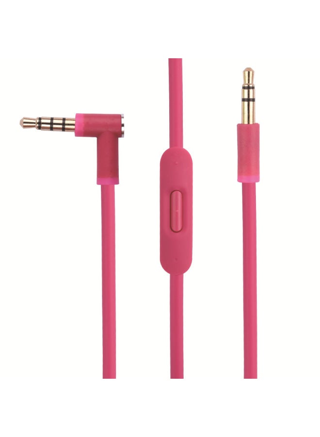 Solo2.0 3.0 Magic Tone Band Wheat Band Plus And Subtract Mi Wire-controlled Earphone Line 3.5 Male-to-Male Headphone Audio Line-Color:All White - Image 2