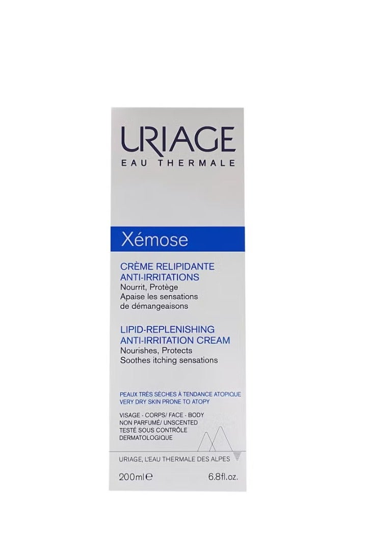 Uriage Xemose Lipid-Replenishing Anti-Irritation Cream - 200ml - Image 1