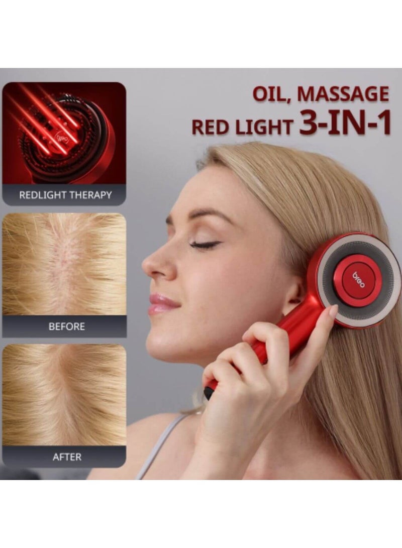 Breo Breo Scalp Tirlogy Massager with IPX7 Waterproof for Scalp & Hair - Image 2