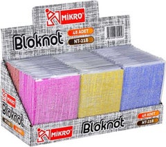 Mikro Micro Notepad Lined NT-218 (Price per Piece) KSA | Riyadh, Jeddah