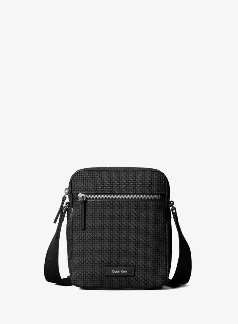 Embossed Woven Reporter Bag