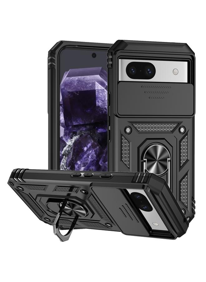S-TOP Case For Google Pixel 8a Sliding Camshield Holder Phone Case - Image 1