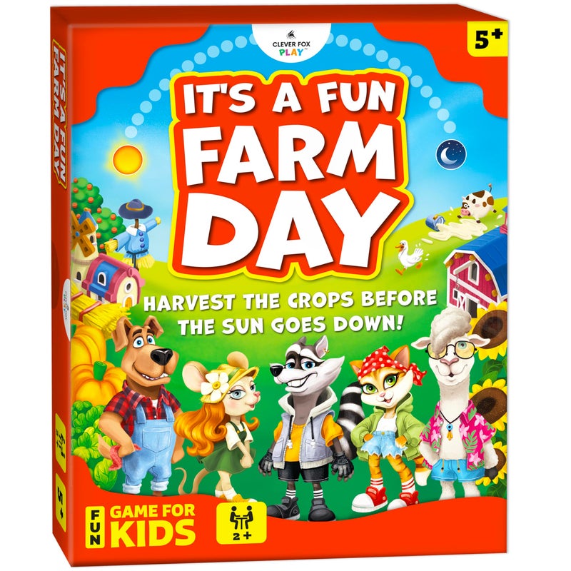 Clever Fox Play Its a Fun Farm Day Cooperative Board Game for Kids Ages 510 Teamwork Strategy Memory Game for Elementary Kids Classrooms Family Night - Image 3