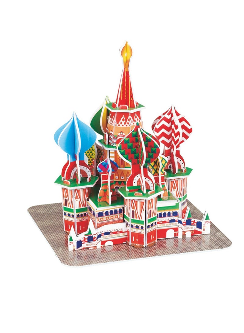 World Famous Architectural Puzzle Varisi Cathedral Children's Toys - Image 2