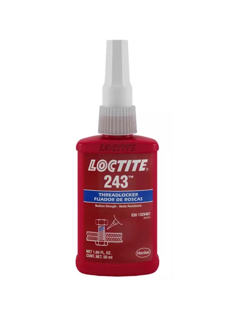 Loctite 1329467 Loctite Primerless Threadlocker 243, 50mL, Blue  - Image 4