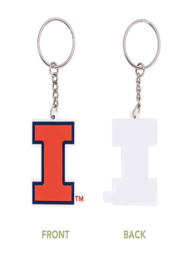 Desert Cactus University of Illinois Keychain Fighting Illini U of I Car Keys Holder (PVC A) - Image 5