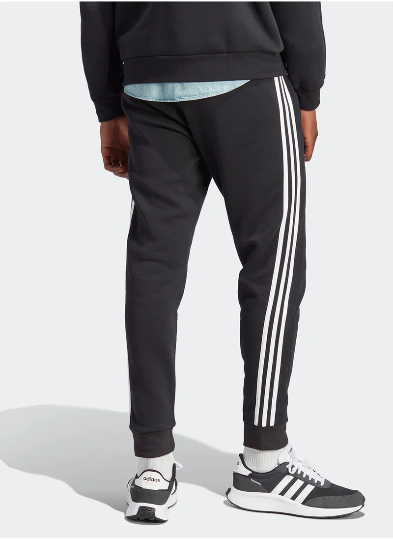 اديداس Fleece 3-Striped Sweatpants