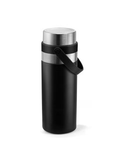 Stainless Steel Thermo, Vacuum Insulated Bottle with Cup, 380ml/13oz Insulated Bottle with Cup for Hot and cold Drink Travel Mug, For Coffee Hot Drink And Cold Drink Water Flask - pzsku/Z59F67B2A6EF5DD66FFEFZ/45/_/1708931767/591afeb7-989d-4471-839c-570dc0551aff