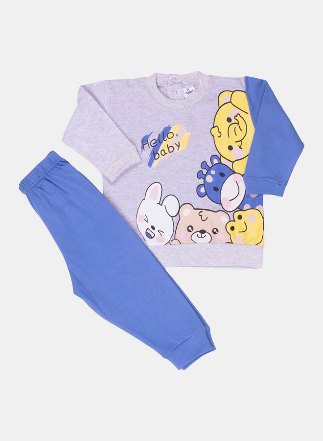Papillon Long Sleeves baby Pyjamas