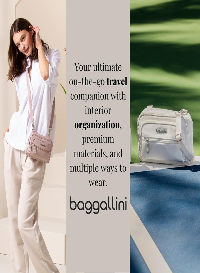 Baggallini Women's Triple Zip Bagg, Woodrose, One Size - Image 2