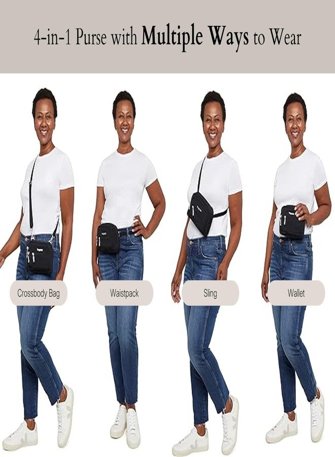 Baggallini Women's Triple Zip Bagg, Woodrose, One Size - Image 5