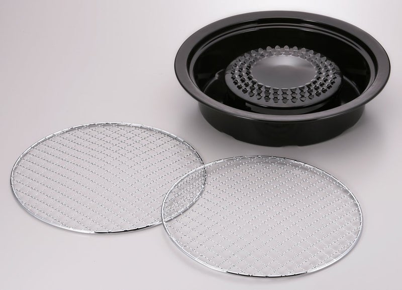 Iwatani Korean Cookware Aburi Stove Top Grill Pan, Black, (CB-P-AM3) - Image 2