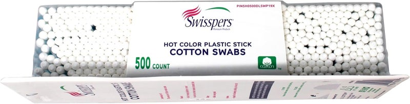 Swisspers Hot Colored Cotton Swabs - 500 Count - Image 5