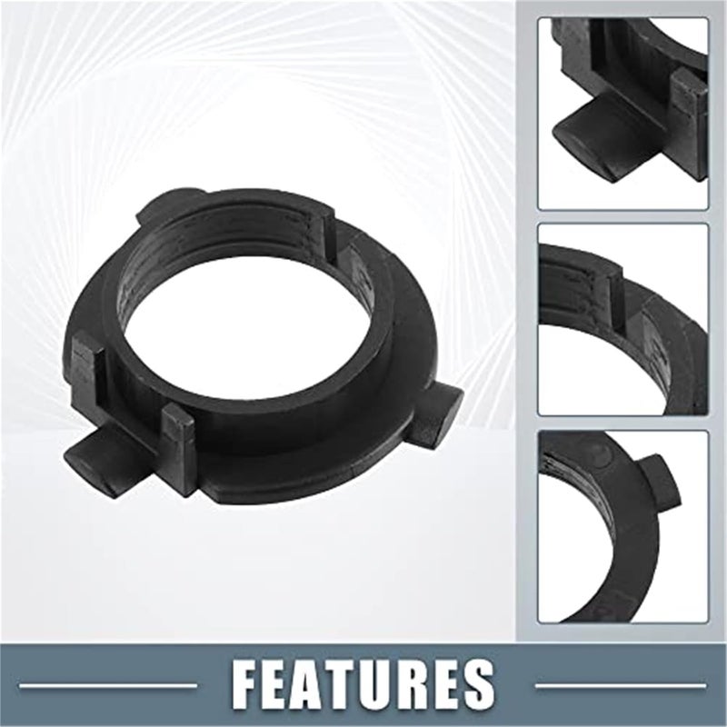 QASULER H7 Low Beam Car LED Headlight Lamp Bulb Base Holder - Image 2