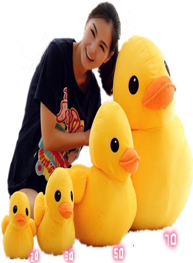 Bansusu PeiGee Plush Yellow Duck Soft Stuffed Animal Toy Kids Birthday 50CM/19.6'' Yellow - Image 3