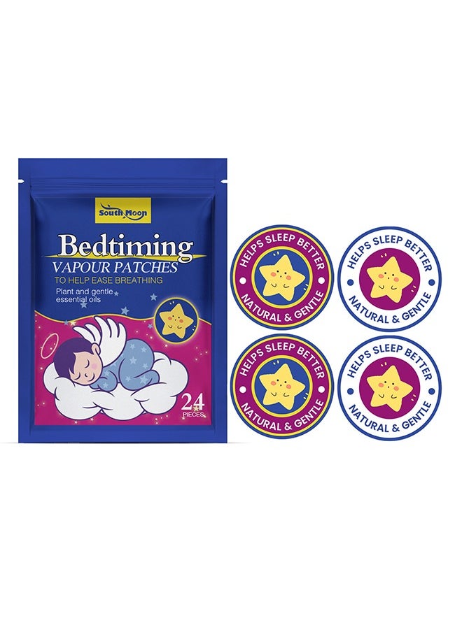 SOUTH MOON - 24 Tablets Sleep Patches, Sleep Patches for Adults, Upgraded Sleep Patches Set, Easy to Apply and Comfortable, Premium Ingredients, for Men and Women - Image 1