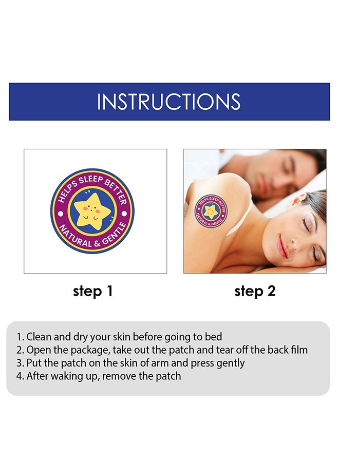 SOUTH MOON - 24 Tablets Sleep Patches, Sleep Patches for Adults, Upgraded Sleep Patches Set, Easy to Apply and Comfortable, Premium Ingredients, for Men and Women - Image 1