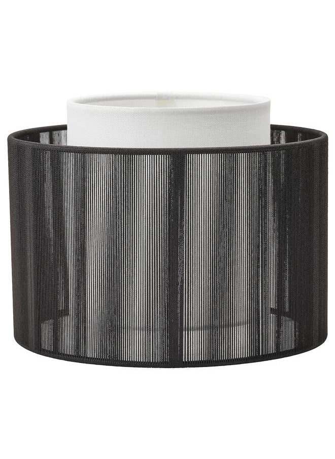 Zaboon Shade for speaker lamp base, textile/black  - Image 1