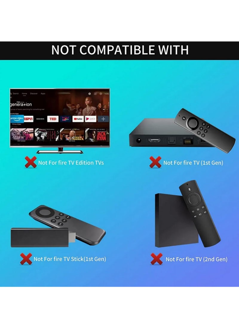 Generic - 1pcs L5B83G Voice Remote Control for AMZ Fire TV Stick (2nd Gen, 3rd Gen, Lite, 4K, 4K Max), Fire TV Cube, for Smart TVs (3rd Gen) - Image 1