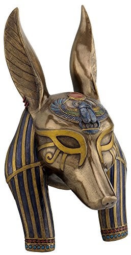 UNICORN STUDIO Anubis Mask Egyptian Wall Plaque Sculpture - Image 3