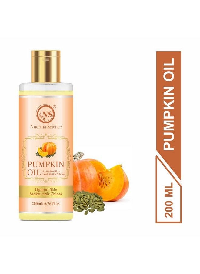 Nuerma Science Pumpkin Seed Oil For Skin And Hair Care Oil (200 Ml)  - Image 3