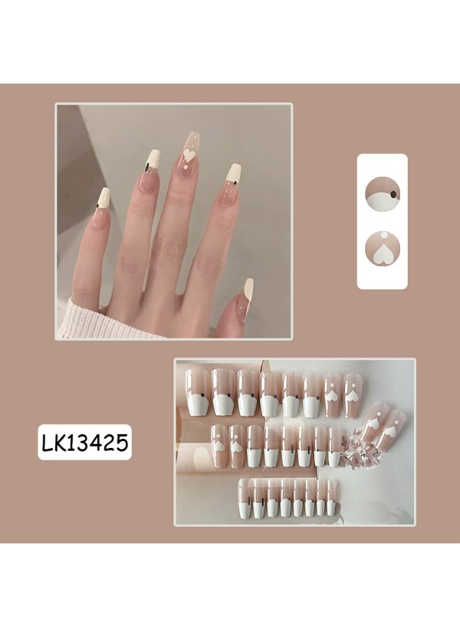 Goolsky Graffiti Love Heart Trapezoid Press - on Nails for Artsy Minimalism - Image 3